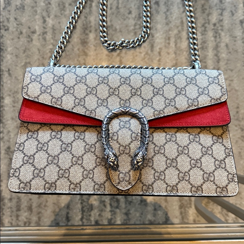 Gucci Dionysus Beige and Red